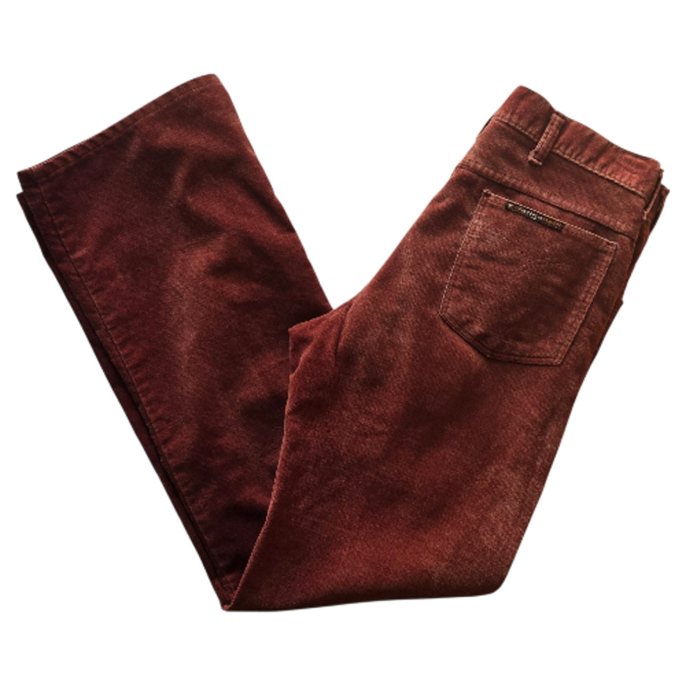Sedgefield 33/32 Red Brown Corduroy Pants